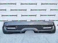 Mini Cooper S R56 R57 Lci 2011-2014 Rear Bumper In Grey Genuine [p521]