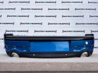 Mini Cooper Clubman S R55 2007-2010 Rear Bumper Black/blue 4 Pdc Genuine [p776]