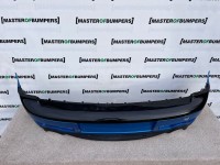 Mini Cooper Clubman S R55 2007-2010 Rear Bumper Black/blue 4 Pdc Genuine [p776]