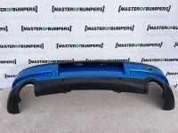 Mini Cooper Clubman S R55 2007-2010 Rear Bumper Black/blue 4 Pdc Genuine [p776]