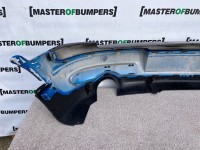 Mini Cooper Clubman S R55 2007-2010 Rear Bumper Black/blue 4 Pdc Genuine [p776]