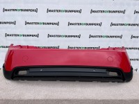 Mini One Classic Se F56 Lci 2021-on Rear Bumper Carier Red Pdc Genuine [p794]