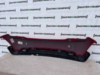 Mini One Classic Se F56 Lci 2021-on Rear Bumper Carier Red Pdc Genuine [p794]