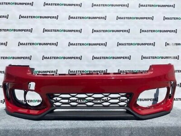 Mini Countryman Jcw F60 2017-2020 Front Bumper In Red Genuine [p259]