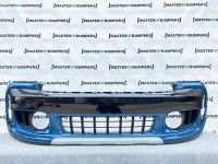 Mini Countryman S F60 2017-2019 Front Bumper In Blue No Pdc Genuine [p384]