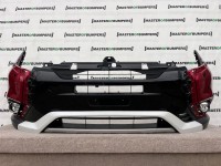 Mitsubishi Outlander Mivec Phev 2016-2021 Front Bumper No Pdc +jets Genuine M417