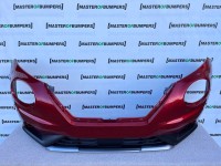 Nissan Juke Mk2 2019 - On Front Bumper Red W/lip Genuine [l499]