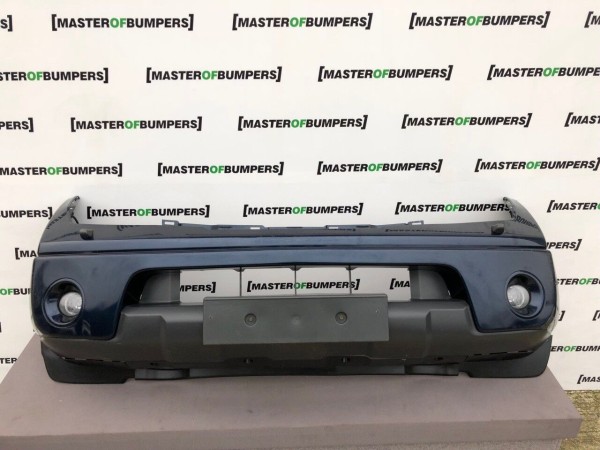 Nissan Navara Pathfinder 2005-2010 Front Bumper In Blue Complete Genuine [l88]