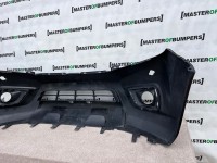 Nissan Navara Mk4 2016-2021 Front Bumper W/jets Holes Genuine [l511]