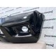 Nissan Navara Mk4 2016-2021 Front Bumper W/jets Holes Genuine [l511]