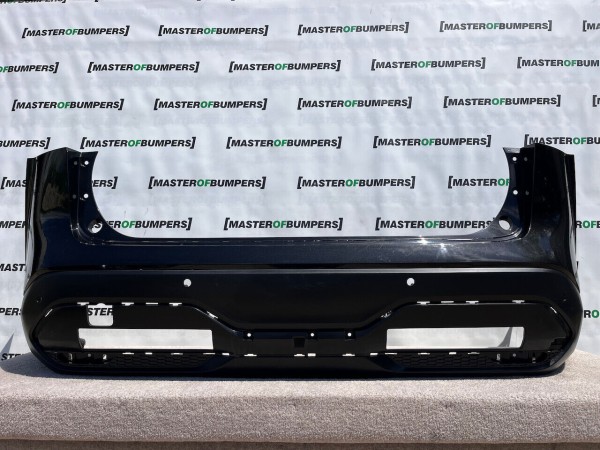 Nissan Qashqai Tekna Mk3 2021-on Rear Bumper Black 4 Pdc Genuine [l516]