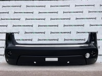 Nissan Qashqai Mk1 Lift 2010-2014 Rear Bumper Black 4 Pdc Genuine [l536]