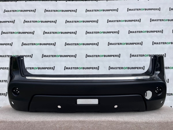 Nissan Qashqai Mk1 Lift 2010-2014 Rear Bumper Black 4 Pdc Genuine [l536]