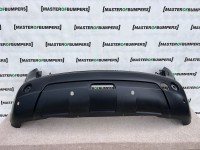 Nissan Qashqai Mk1 Lift 2010-2014 Rear Bumper Black 4 Pdc Genuine [l536]