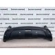 Nissan Qashqai Mk1 Lift 2010-2014 Rear Bumper Black 4 Pdc Genuine [l536]