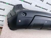 Nissan Qashqai Mk1 Lift 2010-2014 Rear Bumper Black 4 Pdc Genuine [l536]