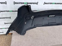 Nissan Qashqai Mk1 Lift 2010-2014 Rear Bumper Black 4 Pdc Genuine [l536]