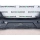 Nissan Qashqai Mk1 Lift 2010-2014 Rear Bumper Black 4 Pdc Genuine [l536]