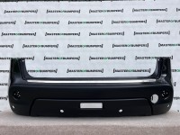 Nissan Qashqai Mk1 Lift 2010-2014 Rear Bumper Black 4 Pdc Genuine [l536]