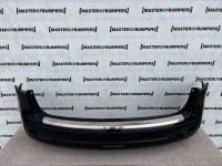 Nissan Qashqai Mk1 Lift 2010-2014 Rear Bumper Black 4 Pdc Genuine [l536]