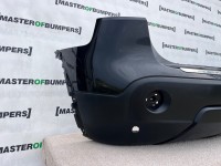 Nissan Qashqai Mk1 Lift 2010-2014 Rear Bumper Black 4 Pdc Genuine [l536]