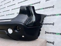 Nissan Qashqai Mk1 Lift 2010-2014 Rear Bumper Black 4 Pdc Genuine [l536]