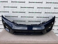 Nissan Navara Mk4 2016-2021 Front Bumper W/jets Holes Genuine [l505]