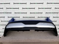 Nissan Qashqai Tekna Mk3 2021-on Rear Bumper Blue 4 Pdc Genuine [l592]