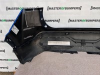 Nissan Qashqai Tekna Mk3 2021-on Rear Bumper Blue 4 Pdc Genuine [l592]