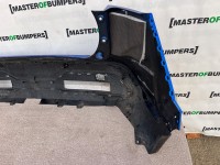 Nissan Qashqai Tekna Mk3 2021-on Rear Bumper Blue 4 Pdc Genuine [l592]