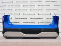 Nissan Qashqai Tekna Mk3 2021-on Rear Bumper Blue 4 Pdc Genuine [l592]