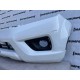 Nissan Navara Mk4 Pick Up 2016-2021 Front Bumper No Jets Holes Genuine [l542]