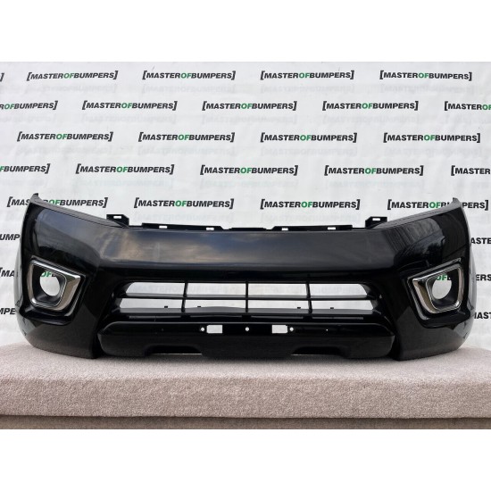 Nissan Navara Tekna Pick Up Mk4 2016-2021 Front Bumper No Jets Genuine [l562]