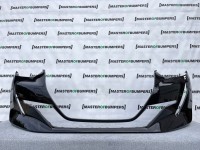 Peugeot 208 Gt Line Mk2 2020-on Front Bumper Black 6 Pdc Genuine [c295]