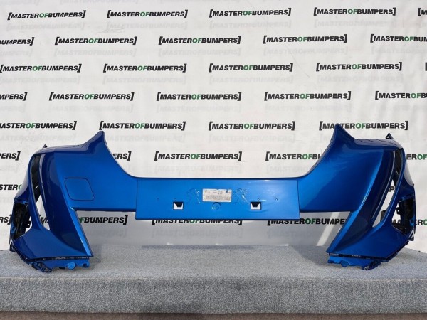 Peugeot 2008 Gt Line Allure Pure Tech 2020-on Front Bumper Blue Genuine [c323]