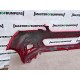 Peugeot 108 Mk2 2015-2021 Front Bumper Red Genuine [c310]