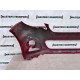 Peugeot 108 Mk2 2015-2021 Front Bumper Red Genuine [c310]