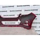 Peugeot 108 Mk2 2015-2021 Front Bumper Red Genuine [c310]