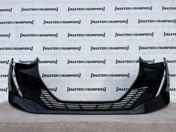 Peugeot 208 Active Premium Mk2 2020-on Front Bumper Black Genuine [c289]