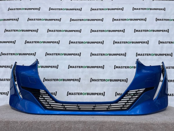 Peugeot 208 Allure Premium Mk2 2020-2023 Front Bumper No Pdc Genuine [c314]