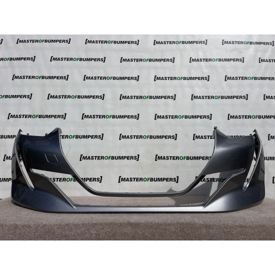 Peugeot 208 Gt Line Mk2 2020-2023 Front Bumper Grey No Pdc Genuine [c332]