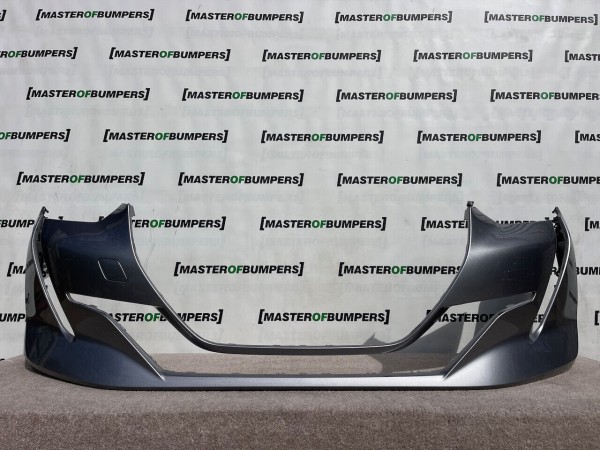 Peugeot 208 Gt Line Mk2 2020-2023 Front Bumper Grey No Pdc Genuine [c332]