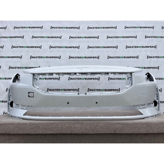 Polestar 2 Liftback Electric 2020-2024 Front Bumper White 6 Pdc Genuine [n305]