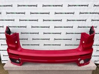 Porsche Cayenne Turbo 2015-2018 Rear Bumper Red 4 Pdc Genuine [p248]