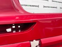 Porsche Cayenne Turbo 2015-2018 Rear Bumper Red 4 Pdc Genuine [p248]