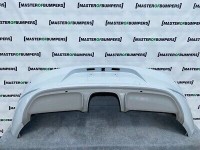 Porsche 718 Boxter S Cayman S 2016 - 2020 Rear Bumper In White Genuine [p312]