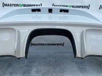 Porsche 718 Boxter S Cayman S 2016 - 2020 Rear Bumper In White Genuine [p312]