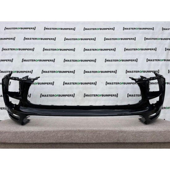 Porsche Macan Gts Suv 2015-2018 Front Bumper Black Genuine [p177]