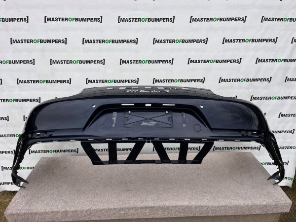 Porsche 911 Turbo S 991 Lift 2016-2018 Rear Bumper 4 Pdc Genuine [p256]