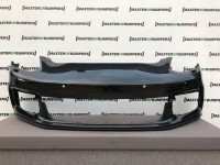 Porsche Panamera 971 2016-2018 Front Bumper In Black Genuine [p55]